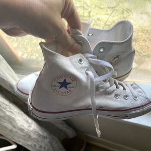Chuck Taylor All Star Classic UNISEX HIGH TOP SHOE, size women 11, men 9.